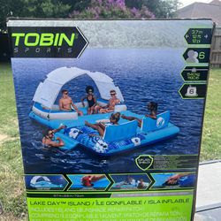 Tobin Sports Lake Day Inflatable Floating Island For Water Sports And Parties!