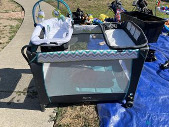 Play Gym And Changing Pad