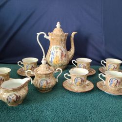 Porcelain Coffee Drinkware  set made in Poland