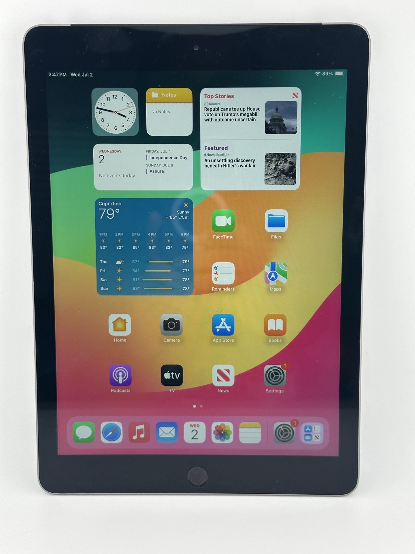 Apple iPad 6th Tablet 9.7 inch 32GB wifi+unlocked cellular