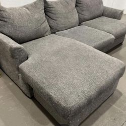 Grey Sectional Couch 