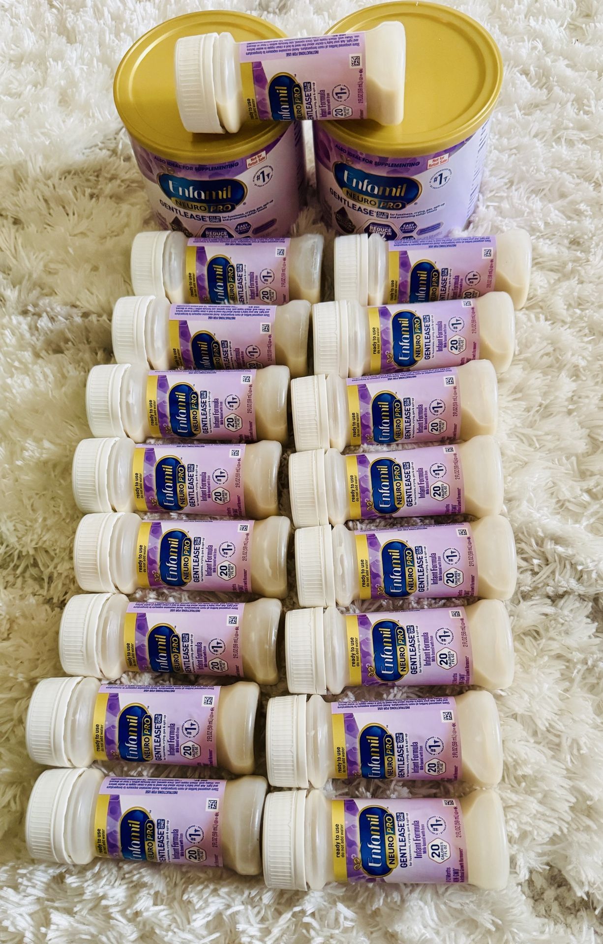 Can and ready to feed Baby formula lot
