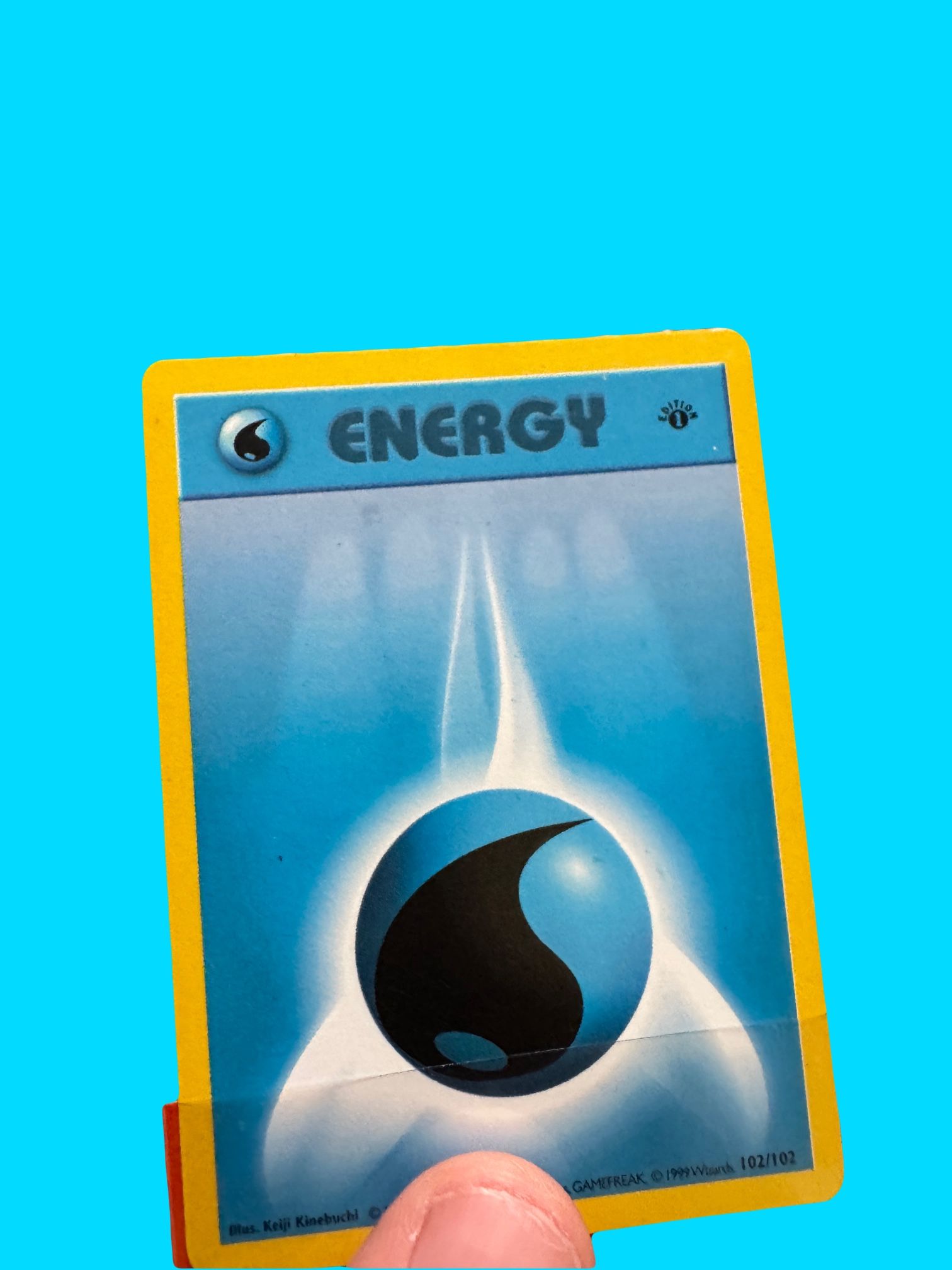 First Edition Water Energy (Pokemon)
