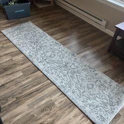 Gray Hallway Area Rug 
