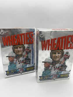 Set of Wheaties Cereal Box-1994 NFL 75th Anniversary Collectors Box