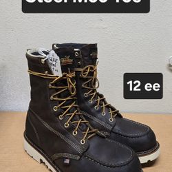 Thorogood Work Boot Size 12 ee STEEL MOC TOE 