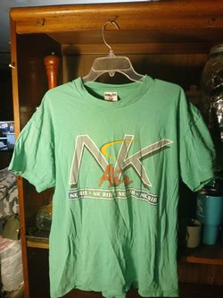 Jerzees Dri-power Large White God Bless America T-Shirt-good