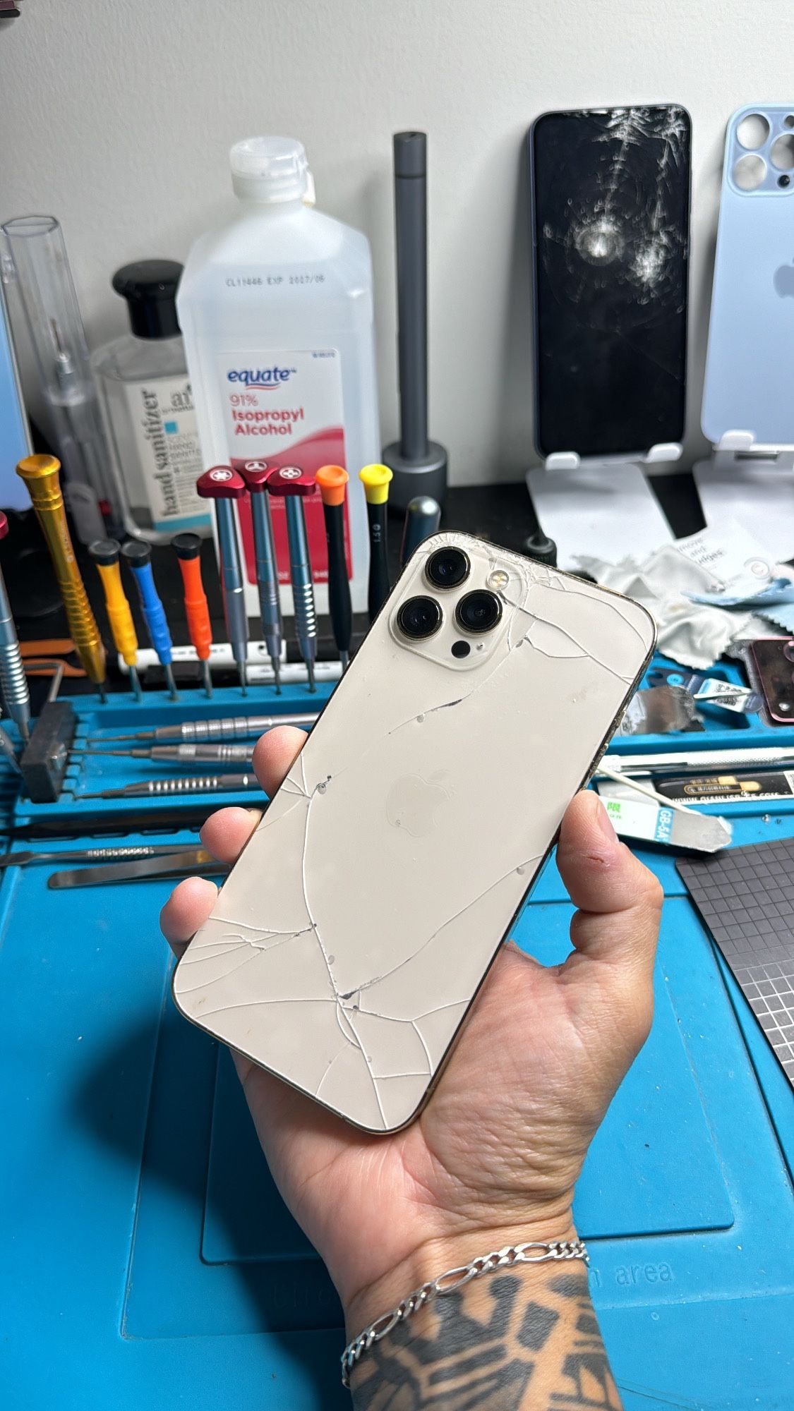 iPhone 13 Pro Max Back Glass Replacement $65