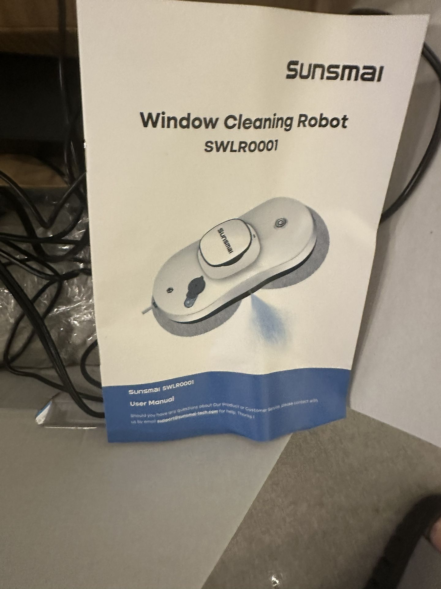 Robot Window Cleaner Ret price $160, open box never used