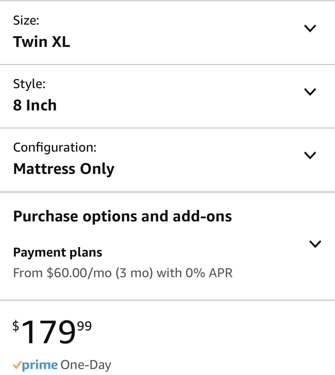 Twin XL Mattress 8 Inch Memory Foam for Sale in Chula Vista, CA OfferUp