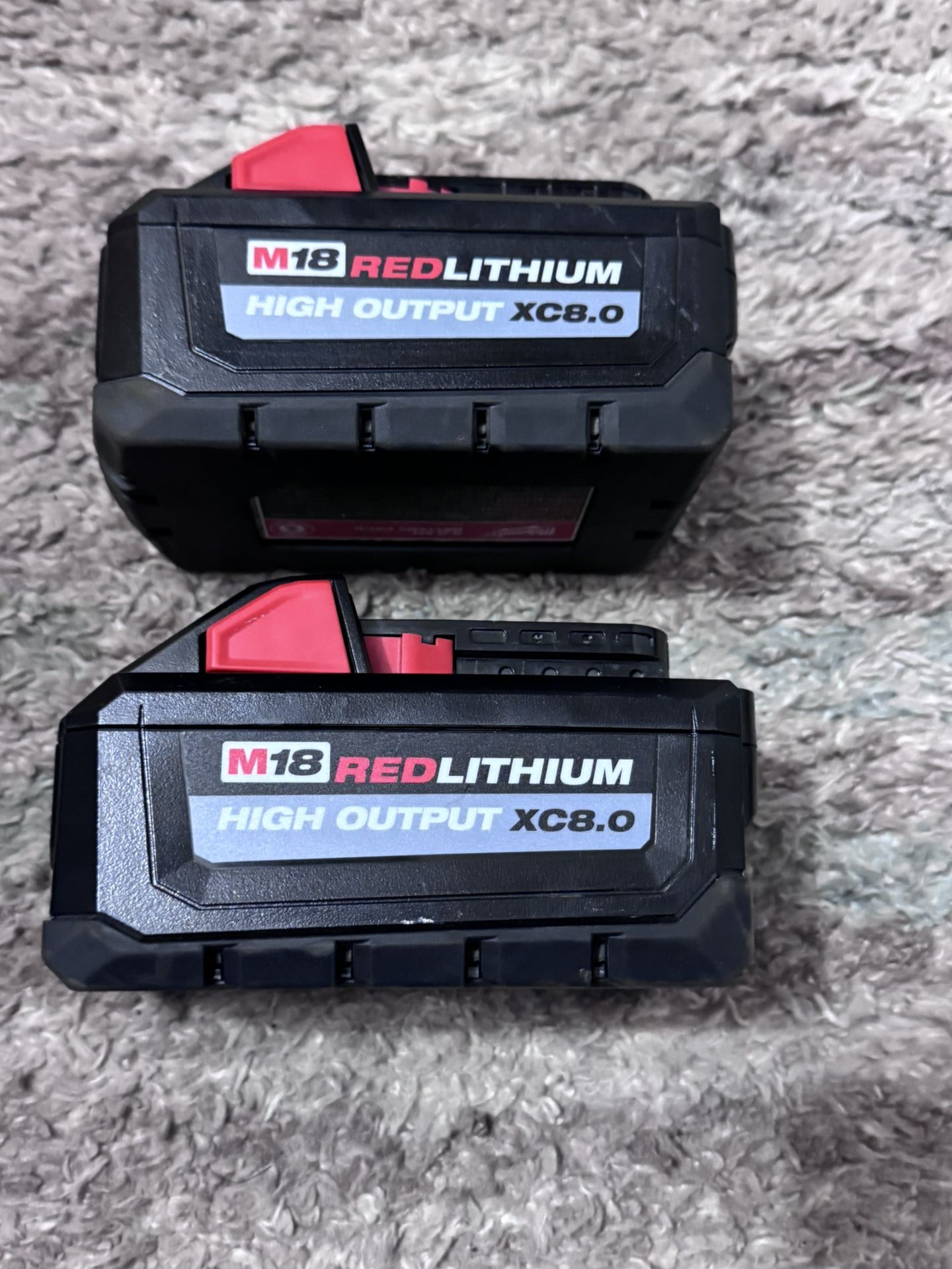 Milwaukee M18 High Output 8.0 Batteries