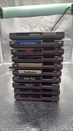(10) Vintage Authentic Nintendo NES Video Games