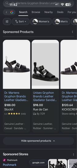 Dr. Martin sandals