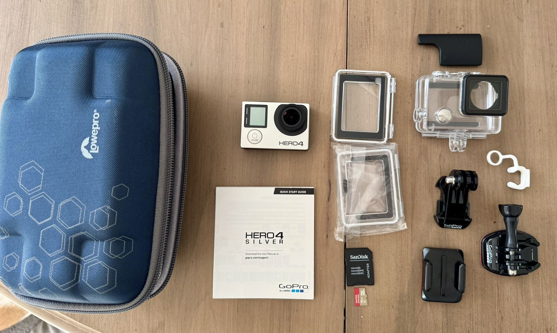 GoPro Hero 4 with Accessories