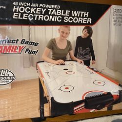 Air Hockey Table 48in W/Electronic Scorer