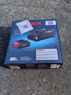 Bosch CORE18V 4Ah Lithium-Ion Starter Kit