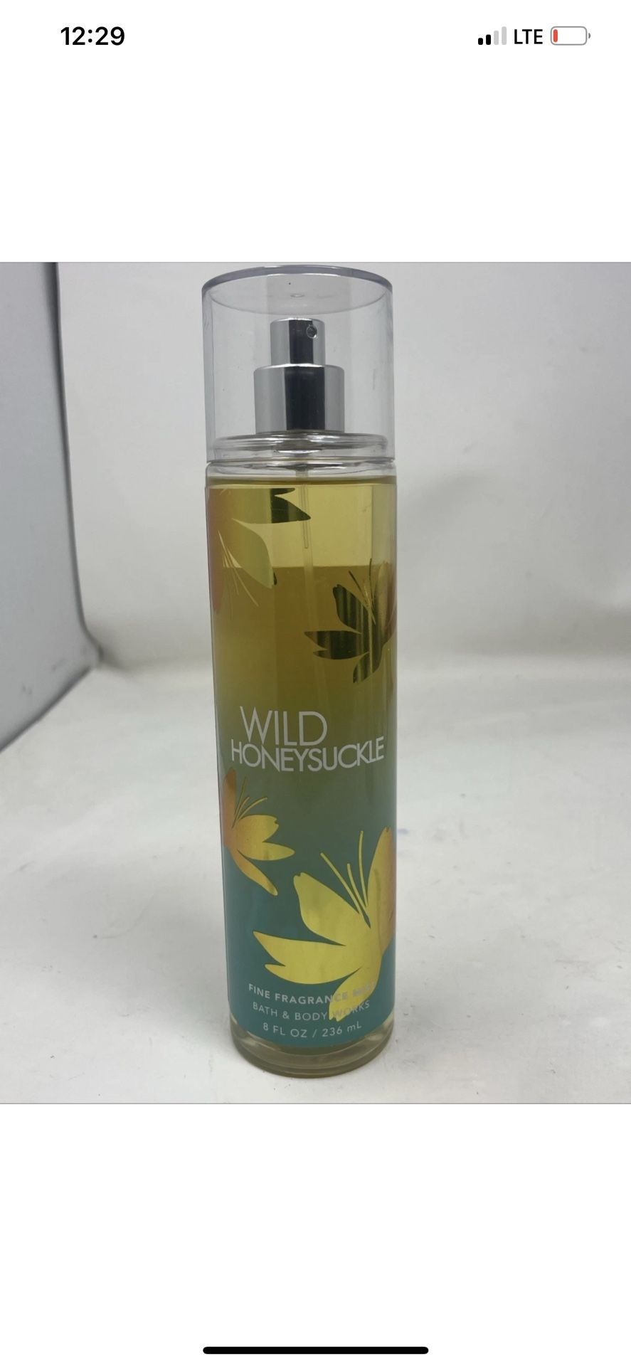 Bath & Body Works Wild Honeysuckle Fine Fragrance Mist Spray - 8 oz. Bottle New