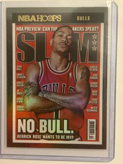 Derrick Rose NBA Hoops Slam Holo