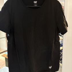 Men’s CAT Black T Shirts 