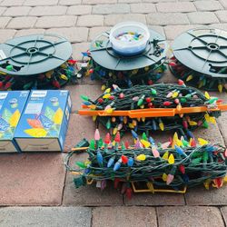 13 Phillips C6 22 Foot Long Xmas String Light Strands