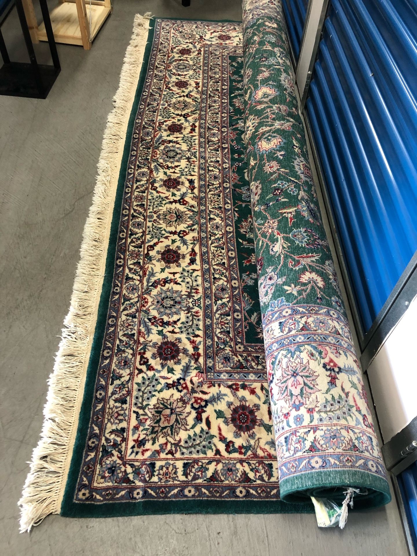 Handloomed Vintage Wool Rug