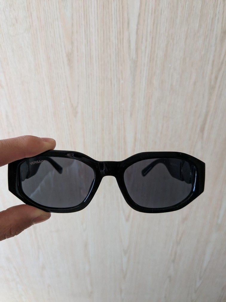 Versace Medusa Biggie Black Sunglasses