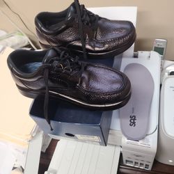 Slightly Worn Bout Time Black SAS Shoes