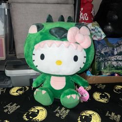 Hello Kitty Dino Plushy 