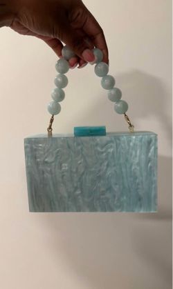 Blue purse