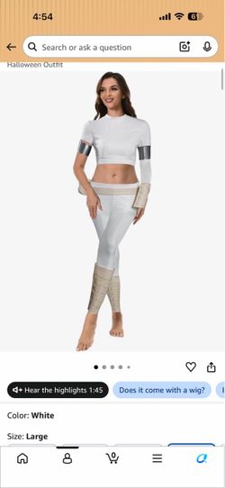 Star Wars padme costume