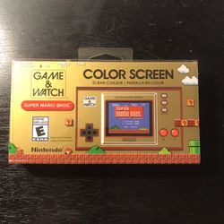 Nintendo Game and Watch Super Mario Bros.