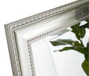 Providence Anne Silver framed leaner Mirrors 4