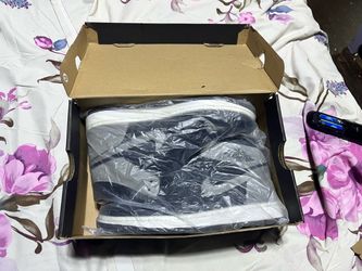 High-Top Sneakers in Box with Plastic Wrap