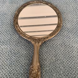 Antique Vanity Hand Mirror