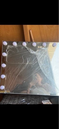 Light up mirror brand new