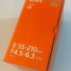 Sony 55-210mm OSS Camera Lens (SEL5510)