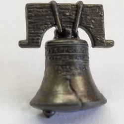 Liberty Bell Collar Pin