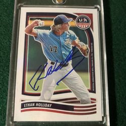 Ethan Holliday Autographed Ip