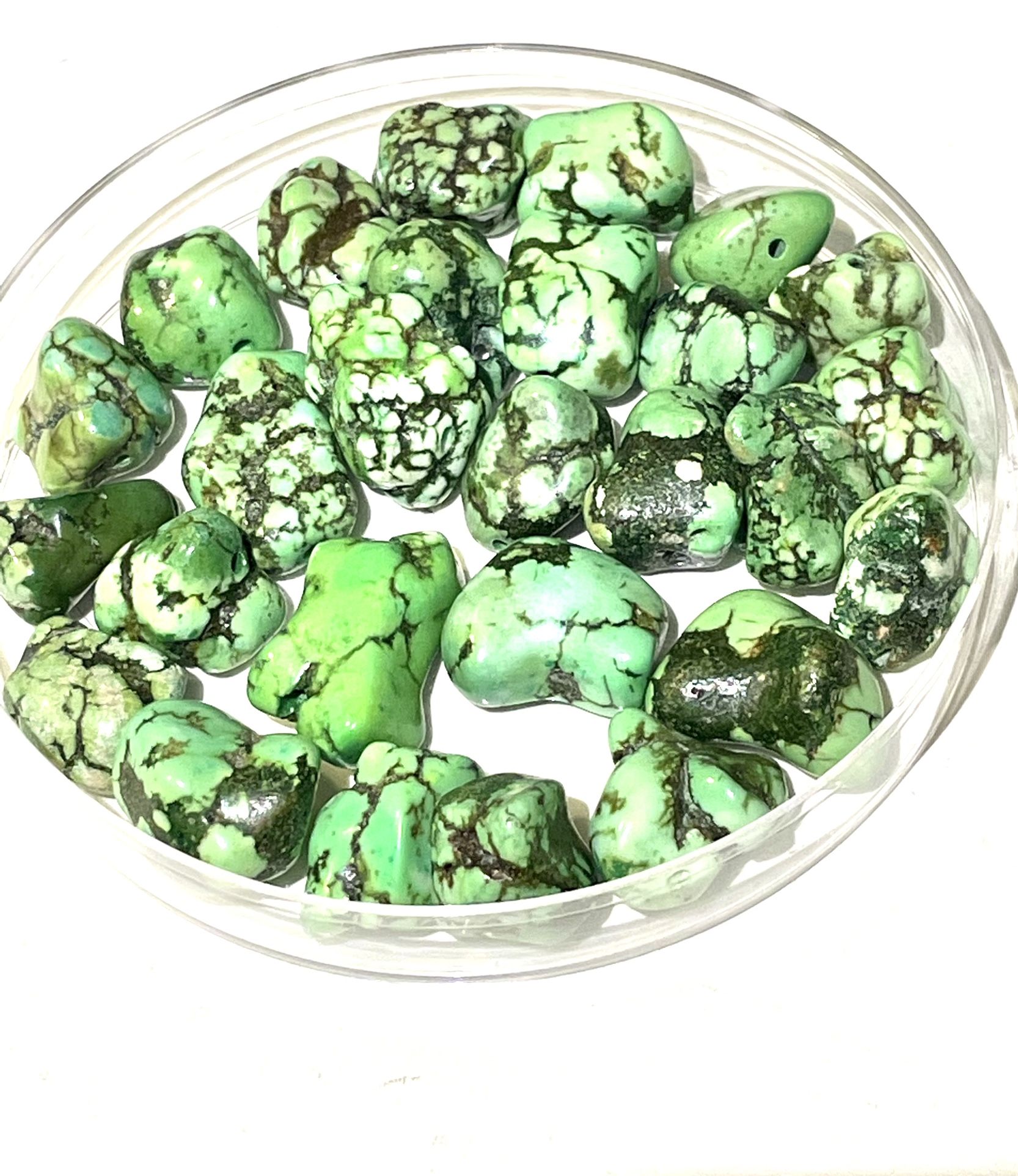 Variscite Nugget Beads