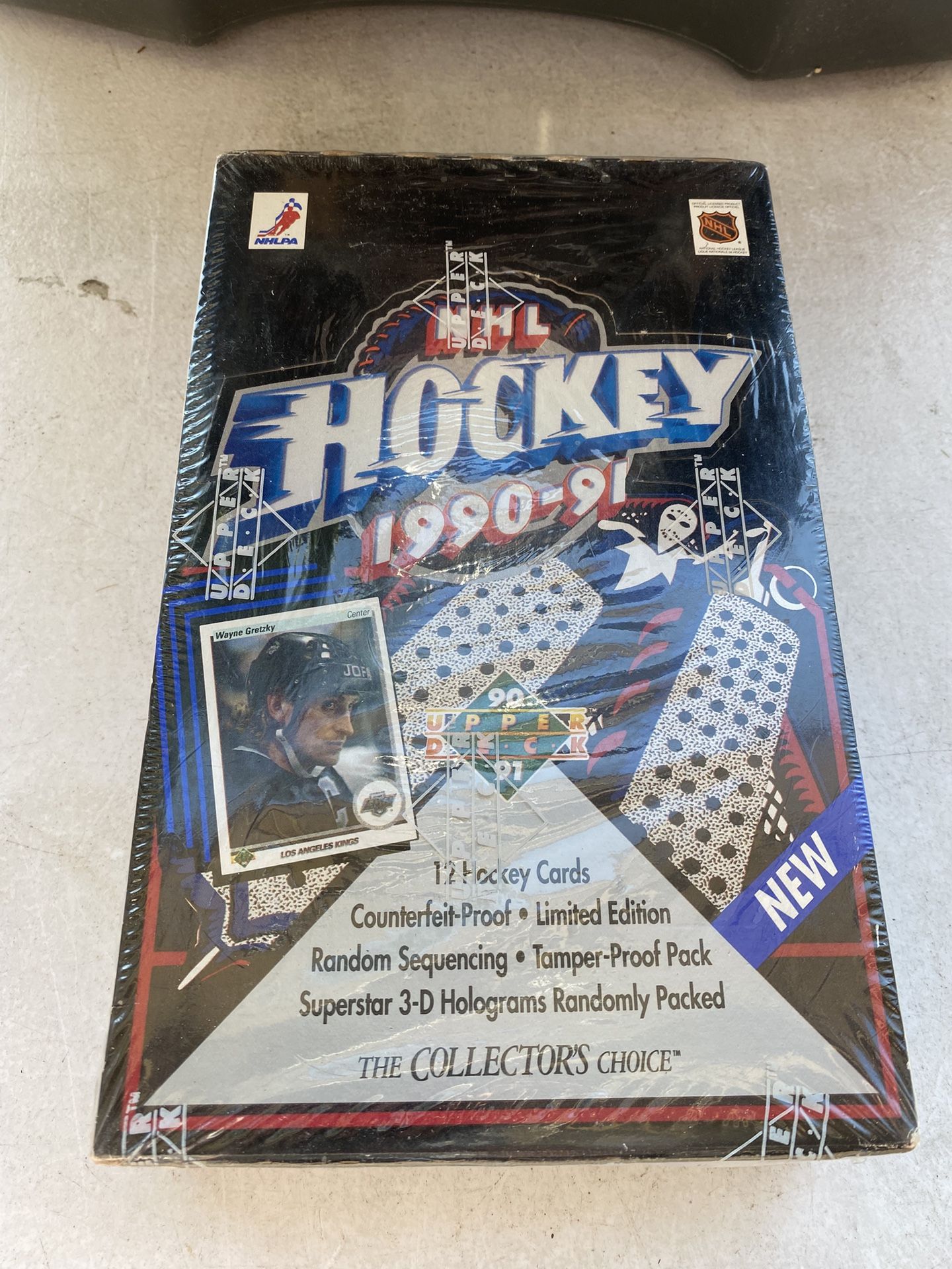 1990 NHL Upper Deck Hockey Cards Box