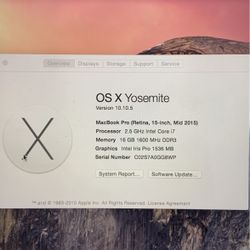 MacBook Pro (Mid 2015)