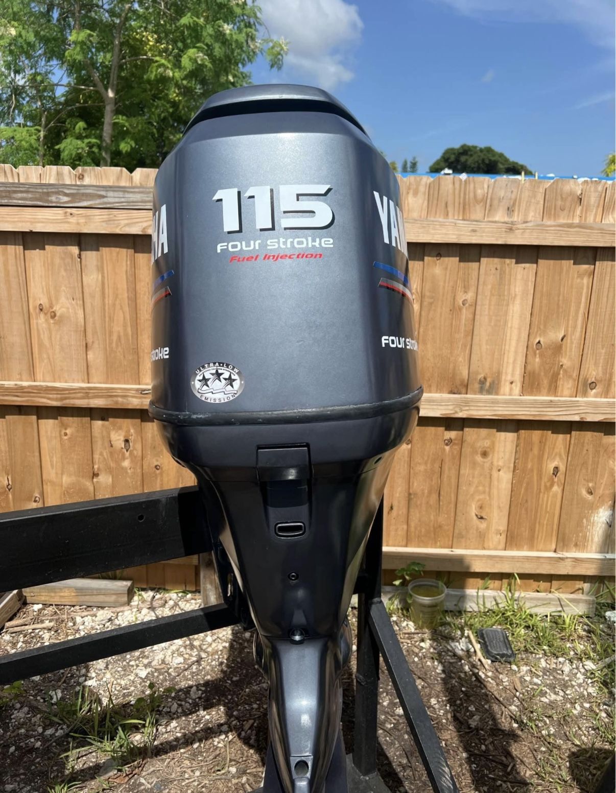 2006 yamaha f115hp 4 stroke outboard motor