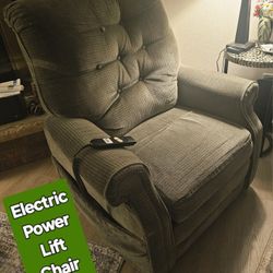 Lift Chair Power Assisted Recliner Strong Steel Base