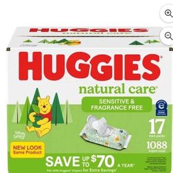 Huggies Natural Care Wipes 