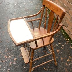 Vintage high chair