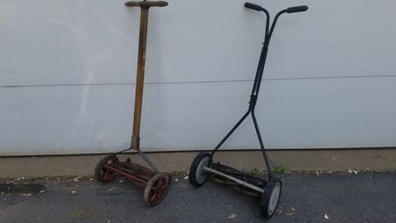Reel mowers