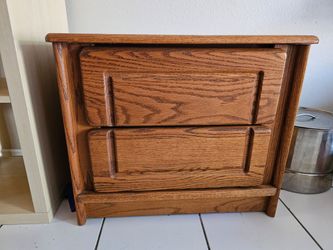 Night stand solid wood