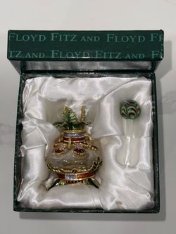 Vintage Fitz & Floyd Perfume Bottle