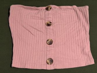 Light pink tube top