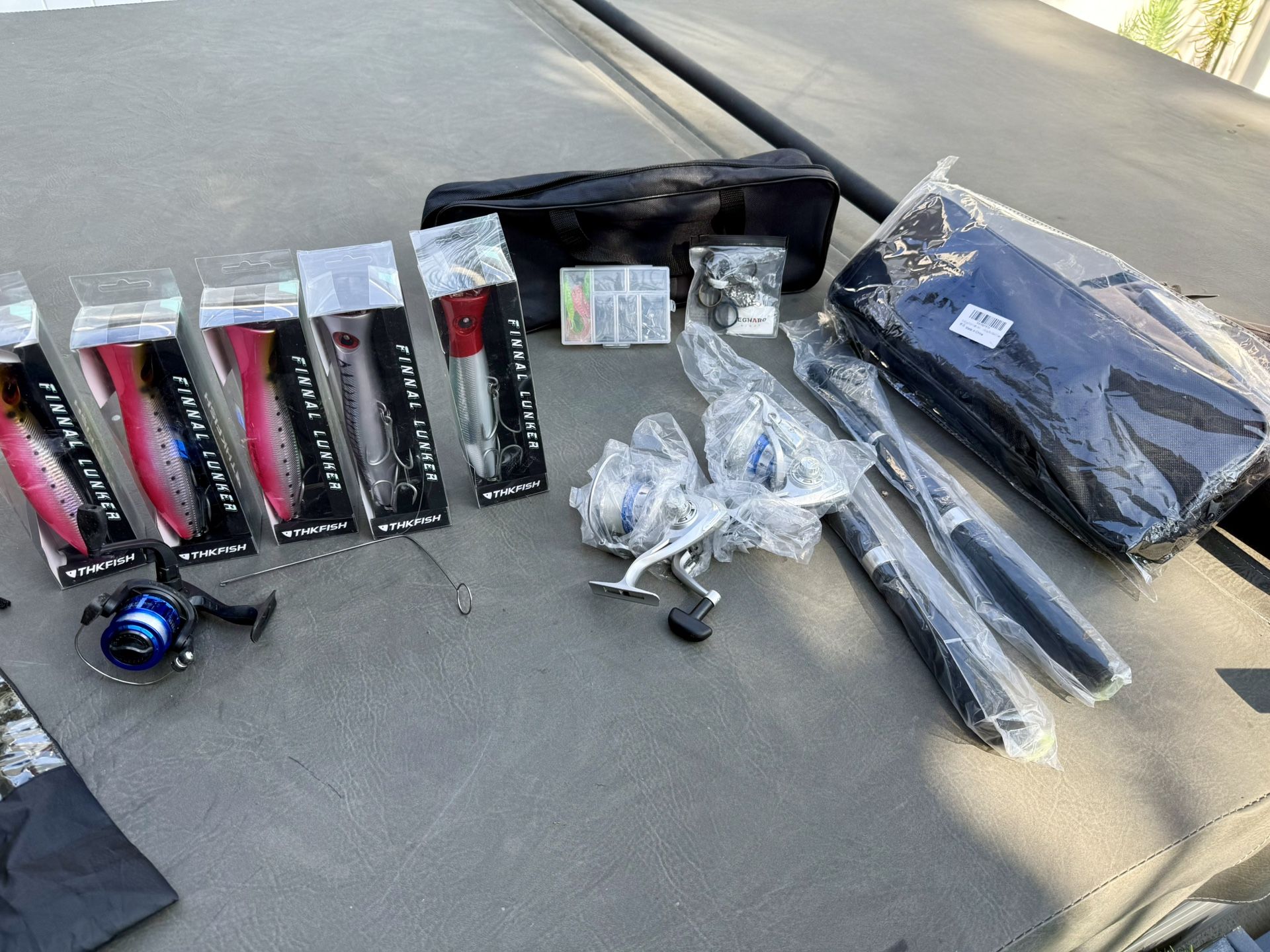 Fishing Gear Rods, Reels, Lures